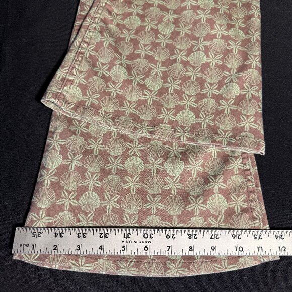 NWOT Free People Penny Pull On Printed Flare Jeans Sz 28 - Picture 11 of 14